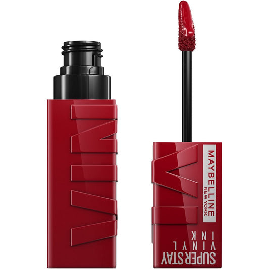 shimmer lipstick Maybelline Superstay Vinyl Link 10-lippy