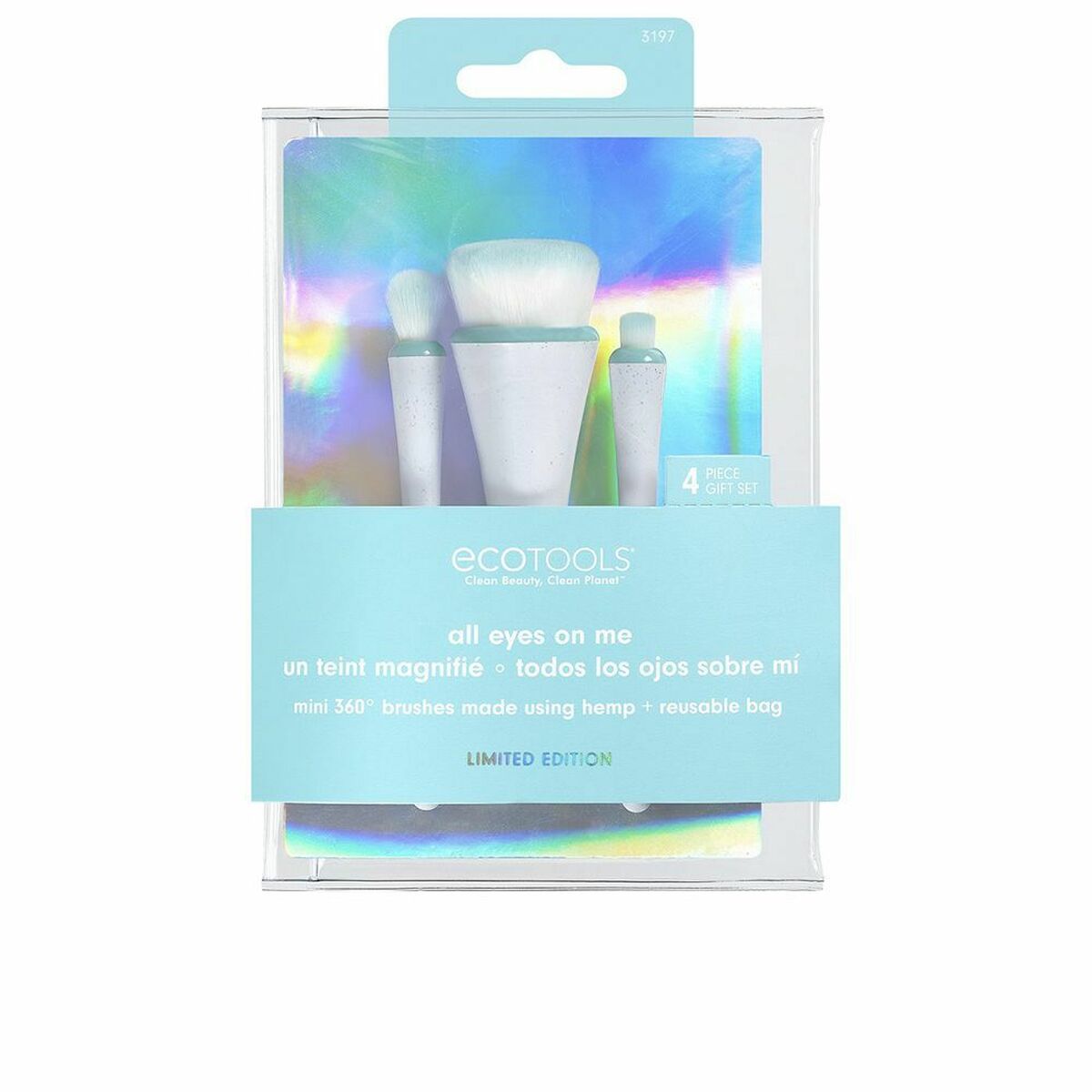 Set of Make-up Brushes Ecotools Brighter Tomorrow All Eyes On Me (4