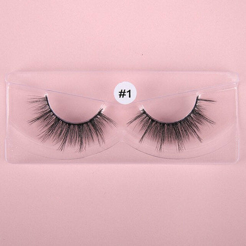 10 Pairs/Lot Wholesale Natural 3D False Eyelashes Fake Lashes Makeup