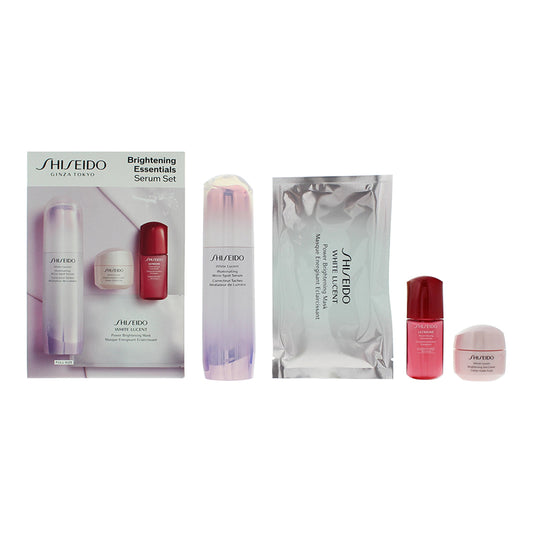 Shiseido Brightening Essentials Eye Gift Set 50ml Gel Cream + 15ml Eye