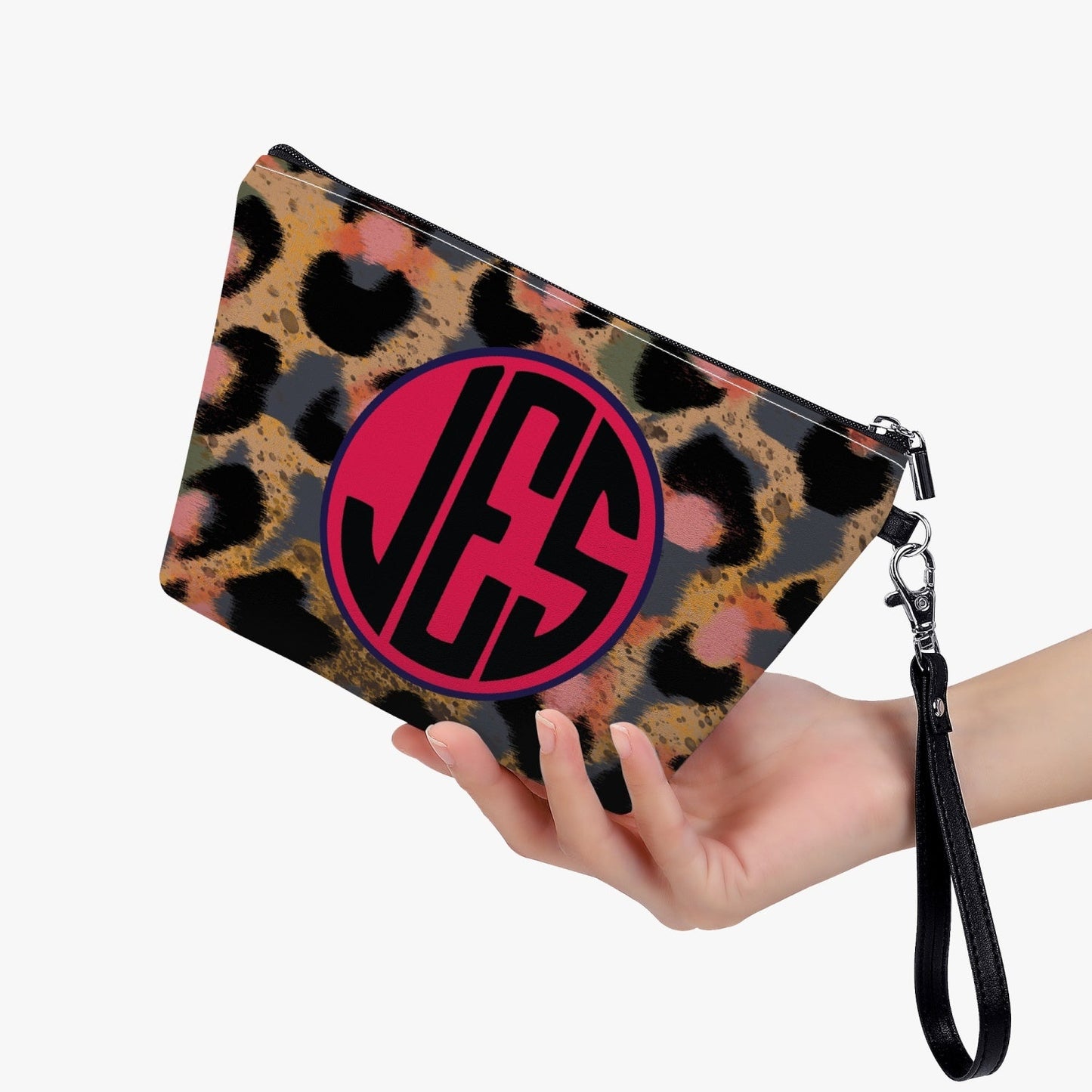 JES Zipper Wristlet / Makeup Bag