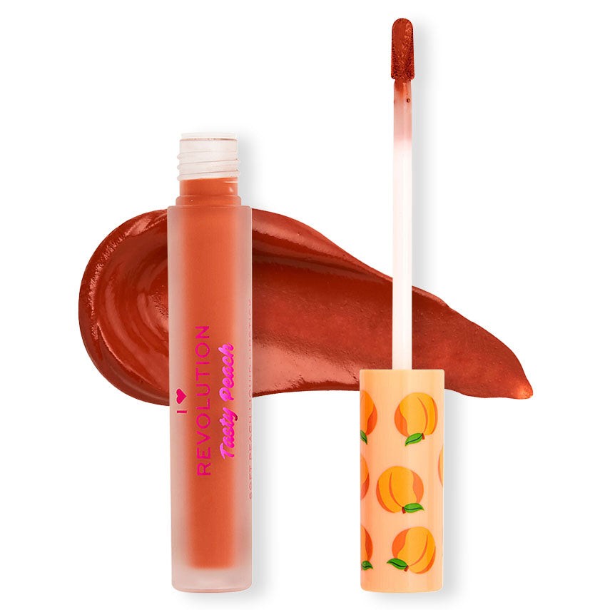 REVOLUTION Tasty Peach Liquid Lipstick