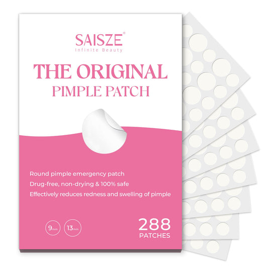 2 Sizes 288 Count Hydrocolloid Acne Patches for Face Invisible Pimple