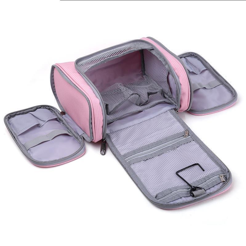 High Quality Portable Nylon Travel Toiletry Bag