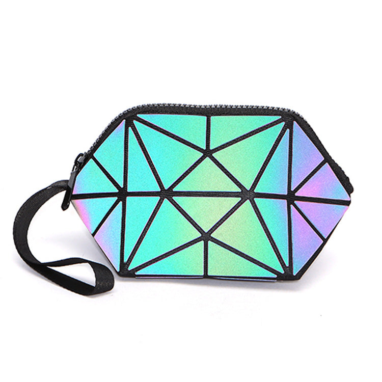 The Lumination Holographic Makeup Bag