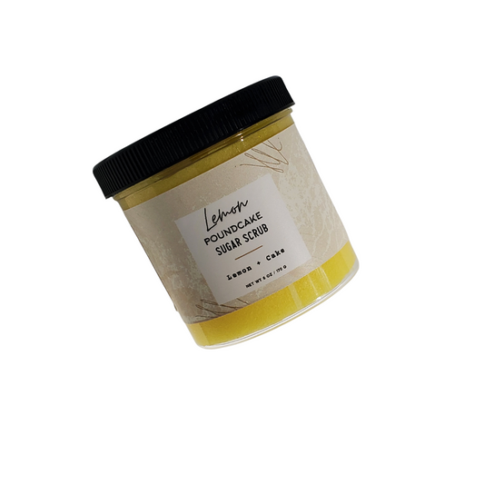 Lemon Pound Cake Sugar Scrub