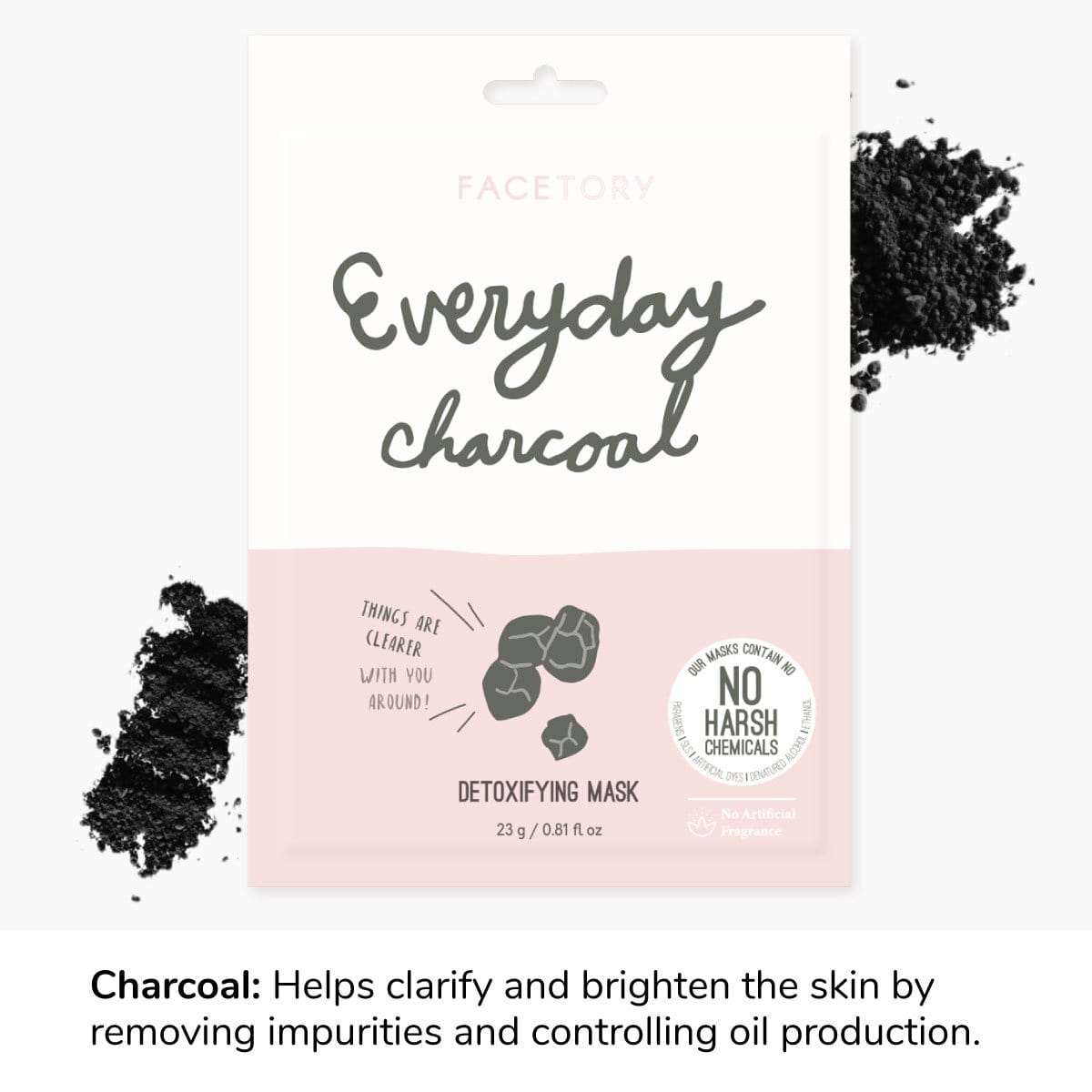 Everyday Charcoal Detoxifying Sheet Mask