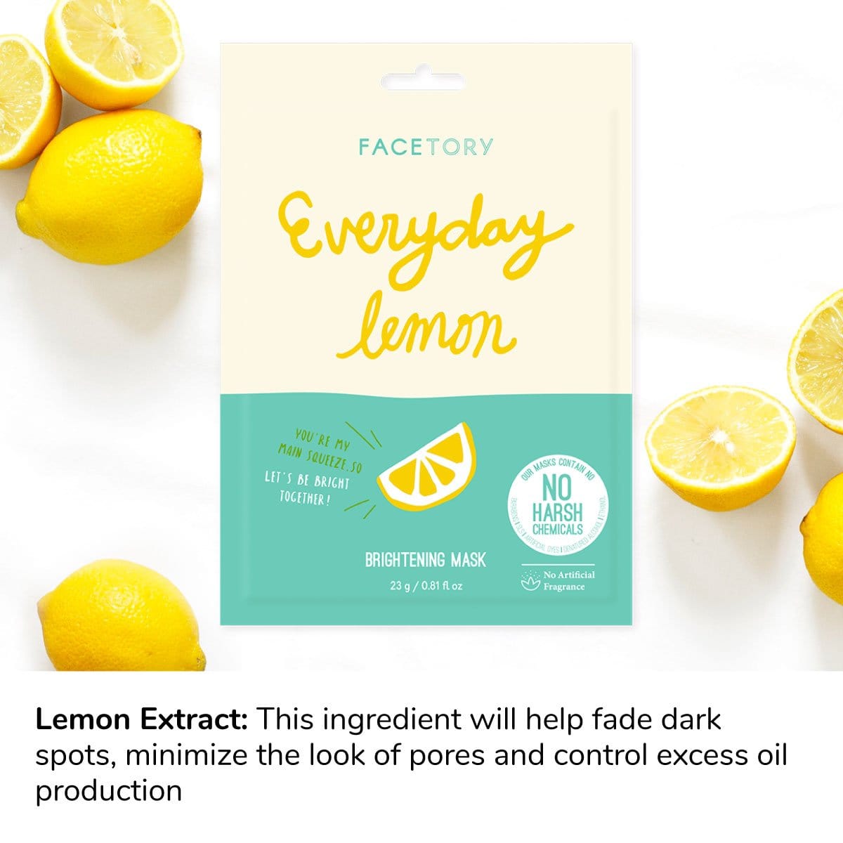 Everyday Lemon Brightening Sheet Mask