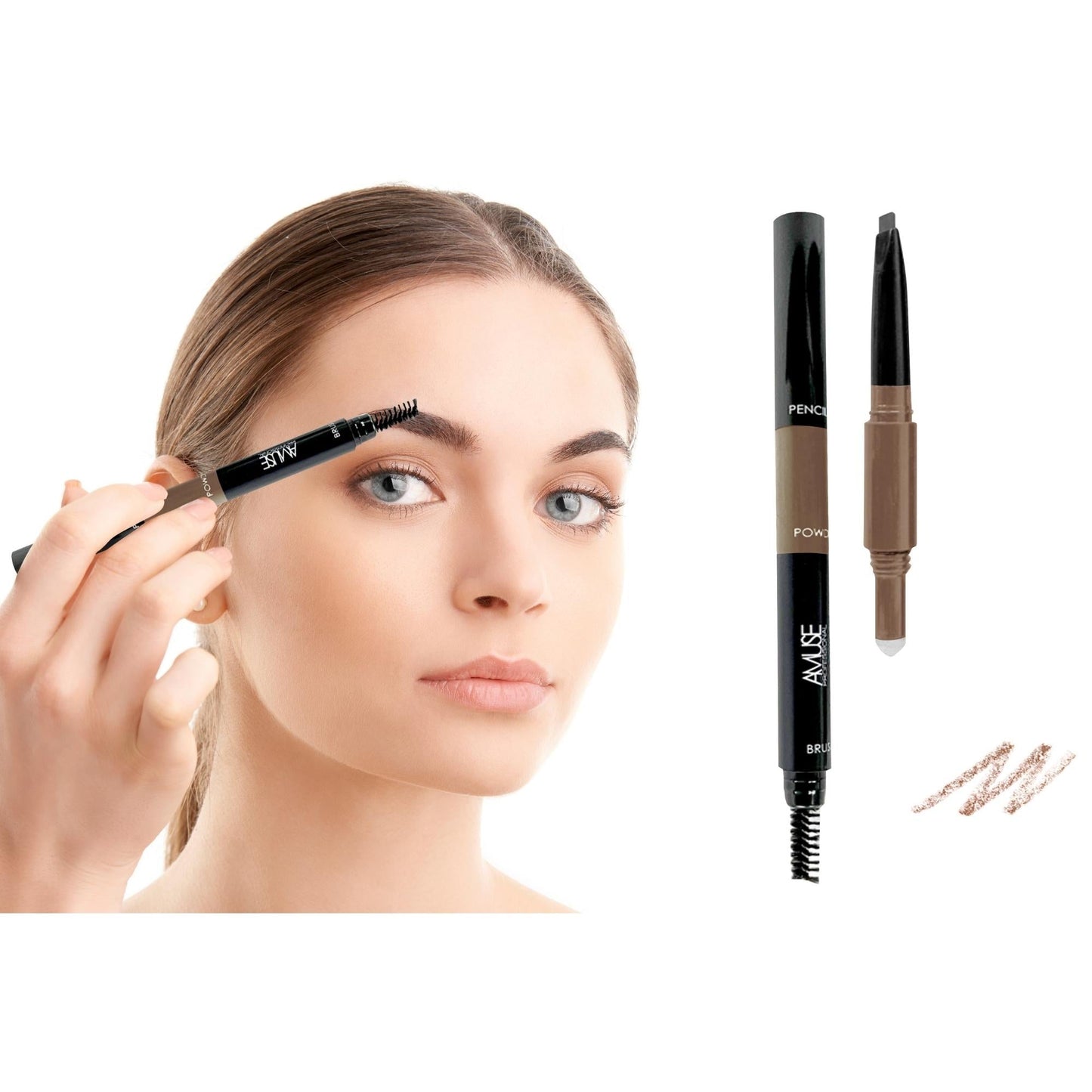 3-in-1 Eyebrow Definer Pencil (2-Pack)