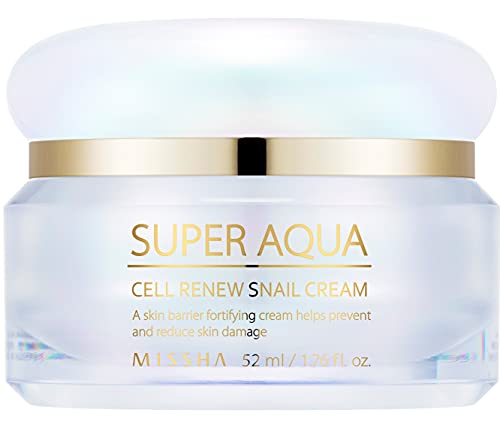 Missha Super Aqua Cell Renew Snail Cream - For Dry Skin