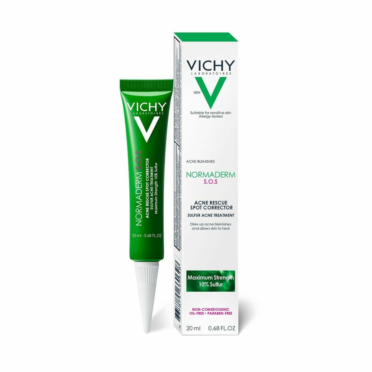 Acne Skin Treatment Vichy Normaderm SOS Sulfur Paste (20 ml)