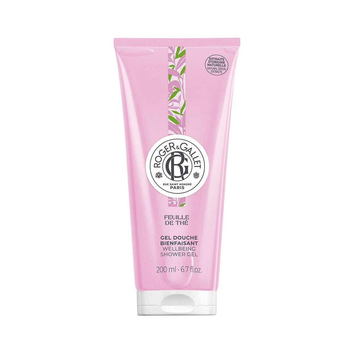 Shower Gel Roger & Gallet Feuille de Thé (200 ml)