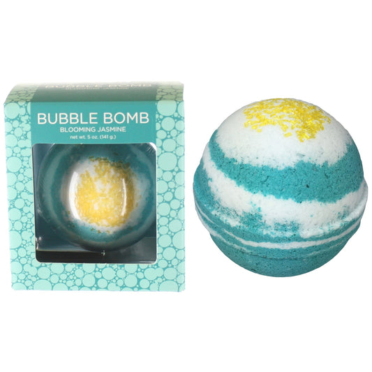 Blue Jasmine blooming bubble bath bomb