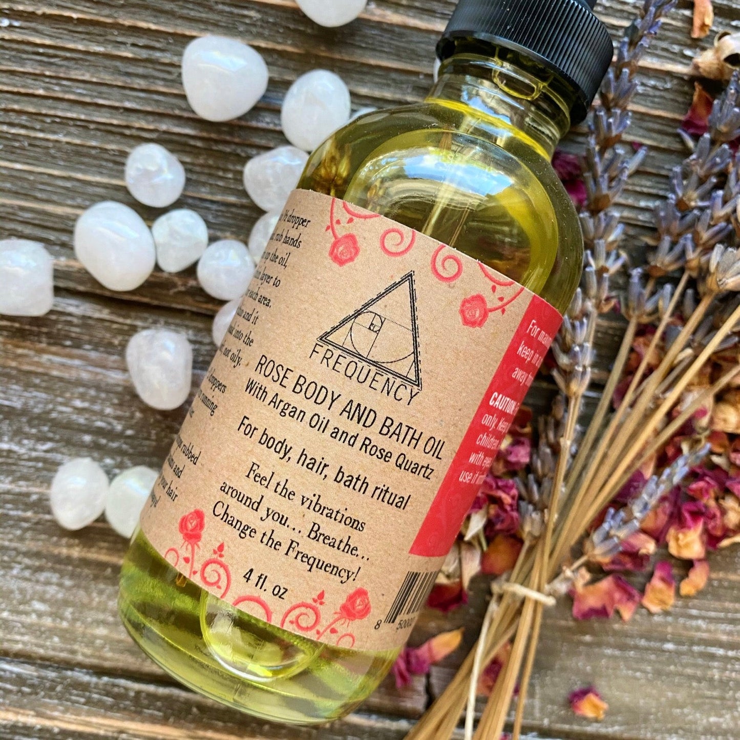 Rose Body, Hair & Bath Oil