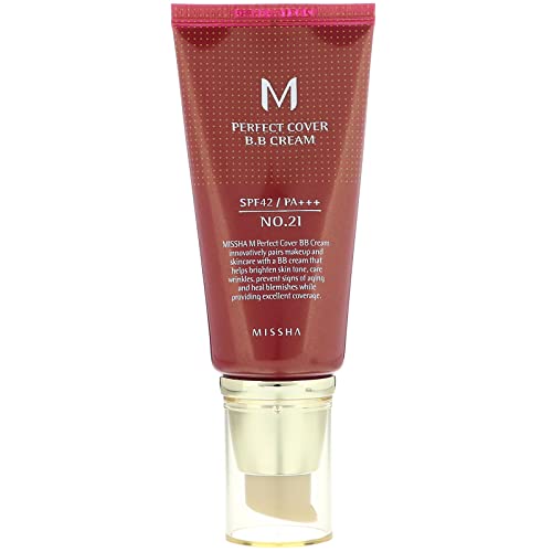 Missha M Perfect Cover BB Cream SPF42 - 21 Light Beige