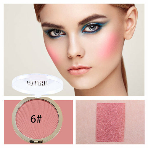 MISSROSE Six-Color Matte Highlighter Blush Blush Nude Makeup Repair Po