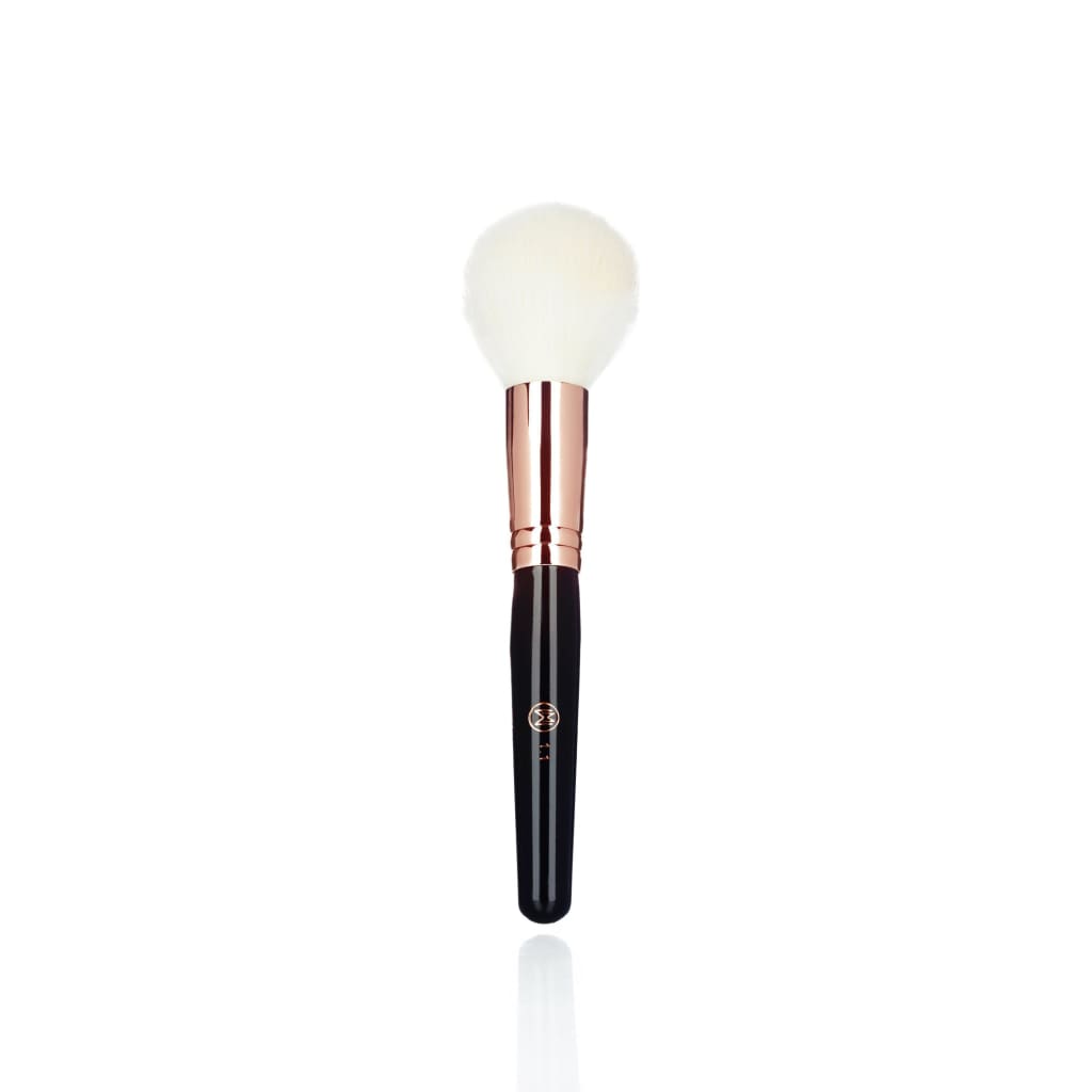 1.1 Large Tapered Vegan Professional Makeup Powder Brush for Flawless