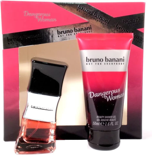 Bruno Banani Dangerous Woman Gift Set 30ml EDT + 50ml Shower Gel