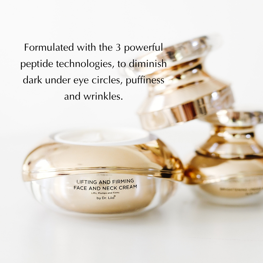 Tightening, Lifting and Illuminating Face Cream and Under Eye Cream