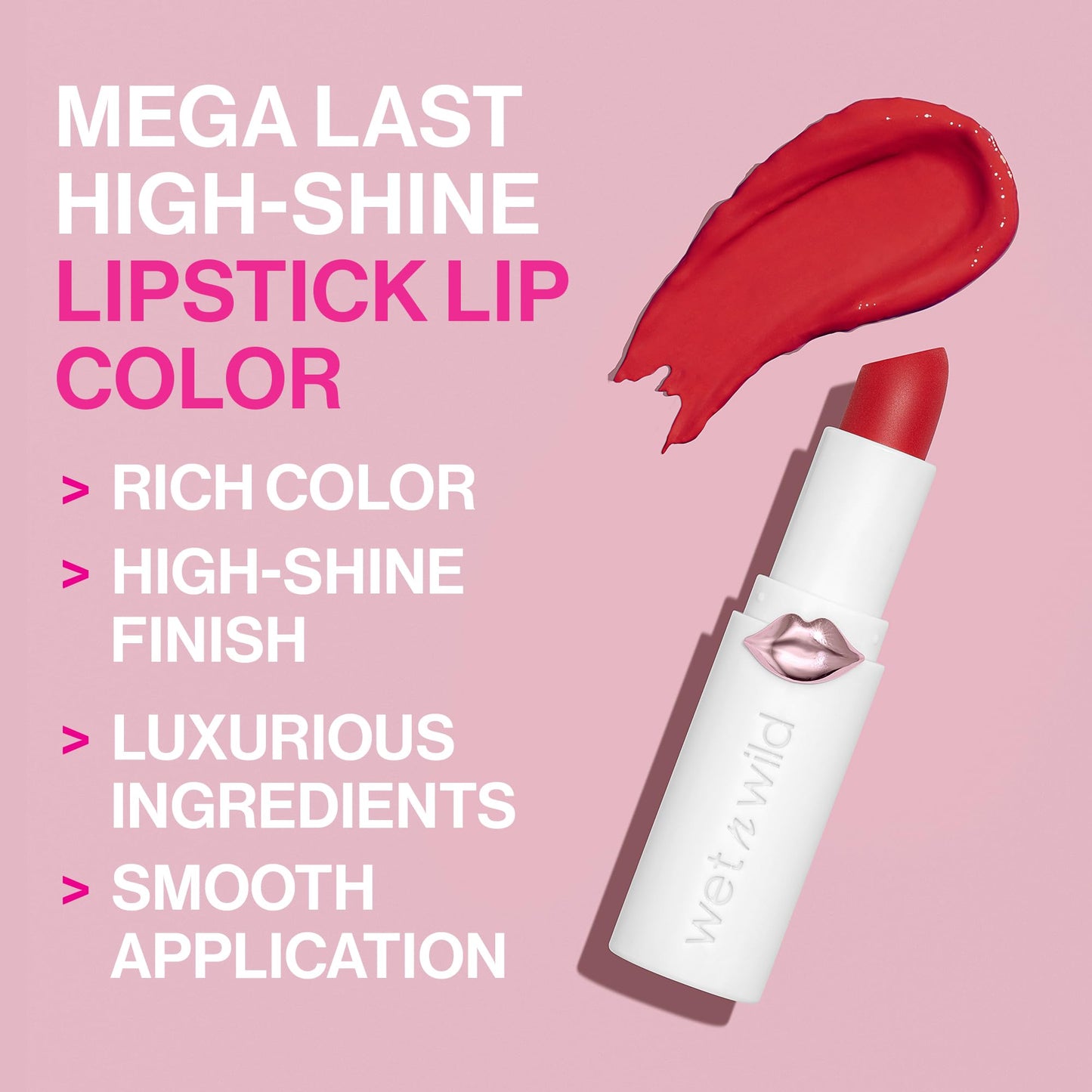 Wet n Wild Mega Last High-Shine Lipstick