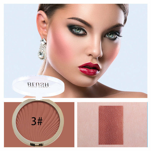 MISSROSE Six-Color Matte Highlighter Blush Blush Nude Makeup Repair Po