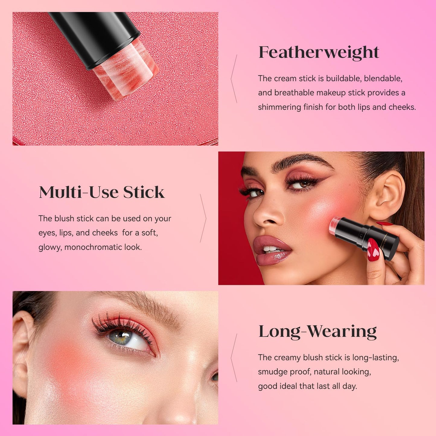 REVOLUTION The One Vibrant Blush Stick