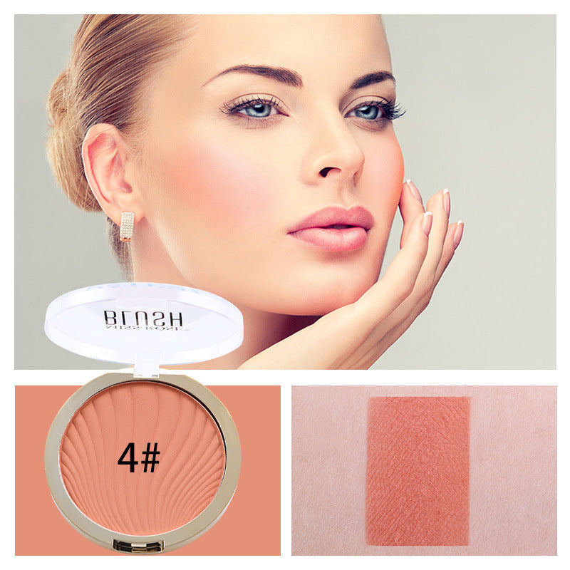 MISSROSE Six-Color Matte Highlighter Blush Blush Nude Makeup Repair Po