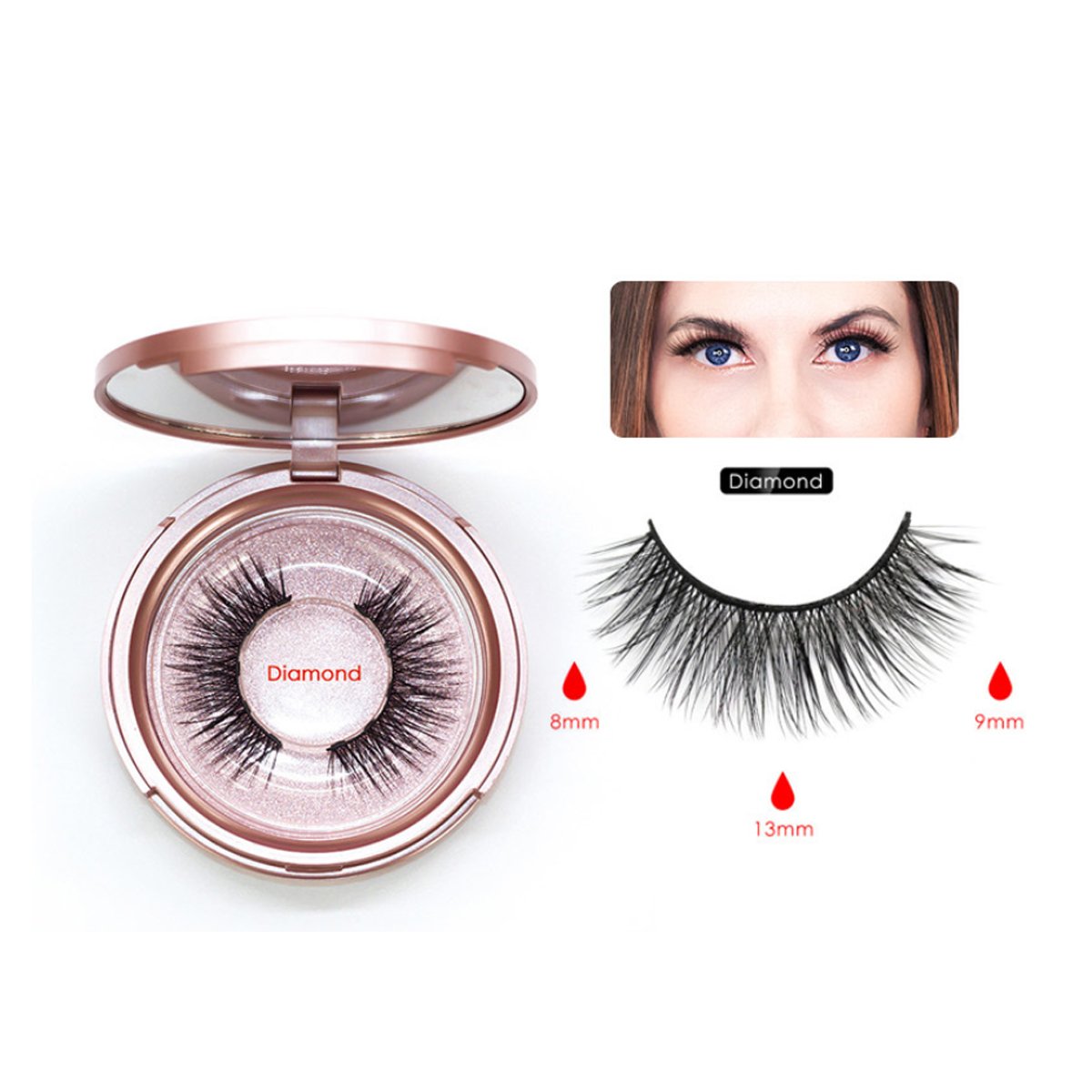 Sweet Eyes Magnetic Eyeliner And Eyelashes Kit