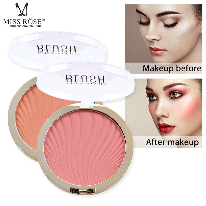 MISSROSE Six-Color Matte Highlighter Blush Blush Nude Makeup Repair Po