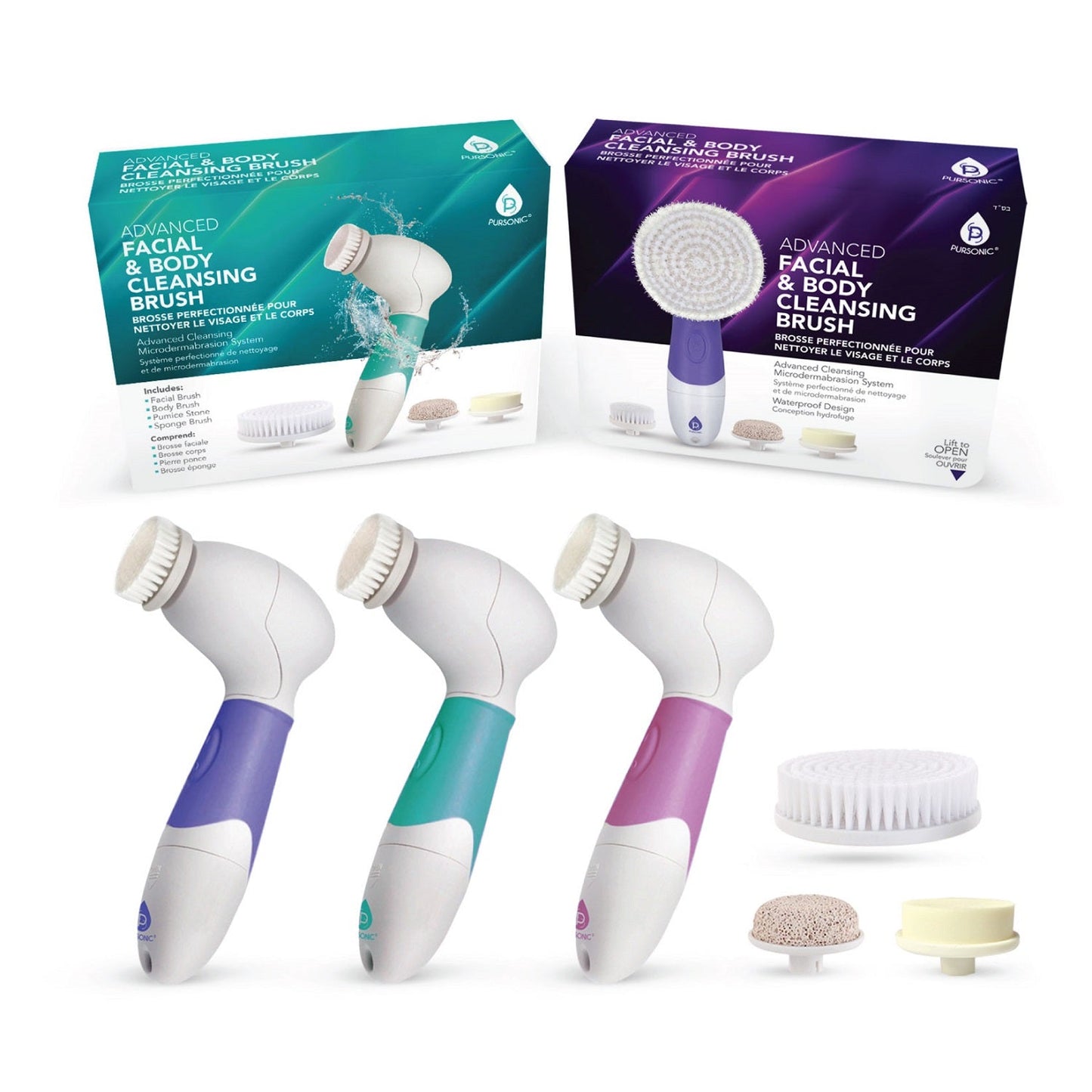 Advanced Facial and Body Cleansing Brush