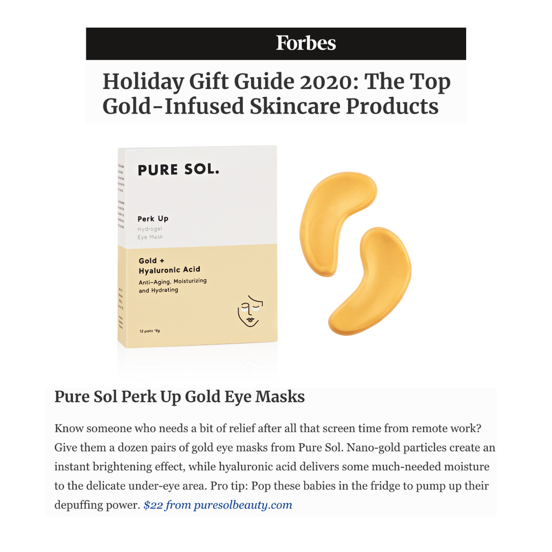 Perk Up Gold Collagen Hydrogel Eye Mask