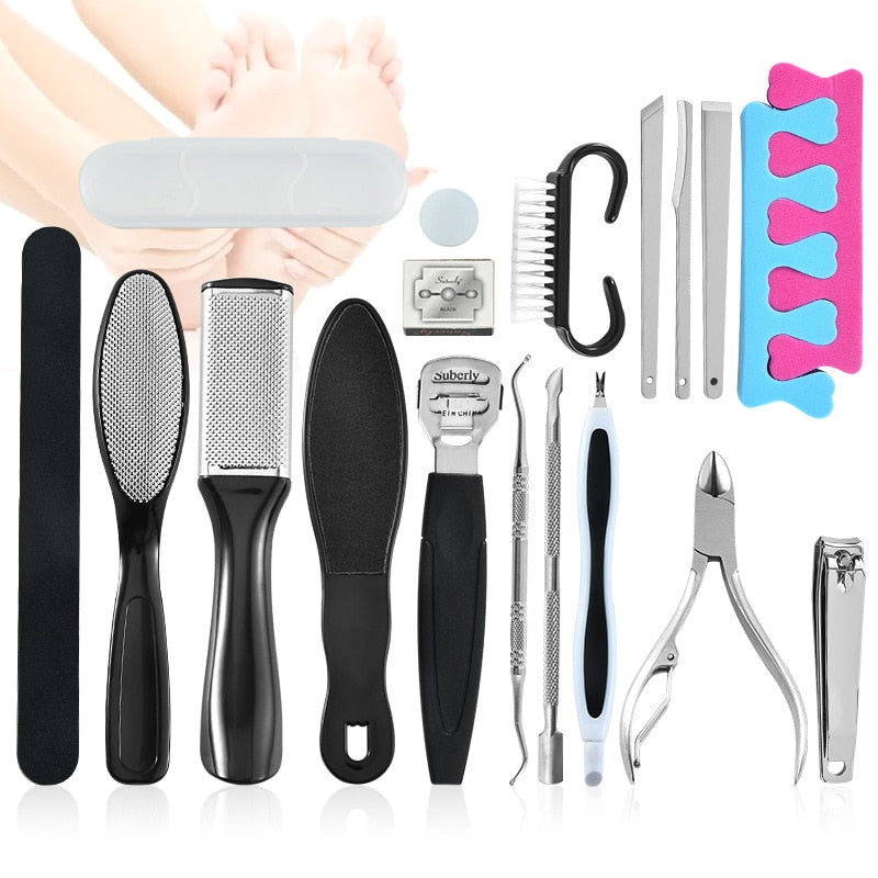 18 in 1 Professional Foot Care Kit Pedicure Tools Set