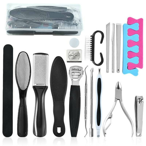 18 in 1 Professional Foot Care Kit Pedicure Tools Set