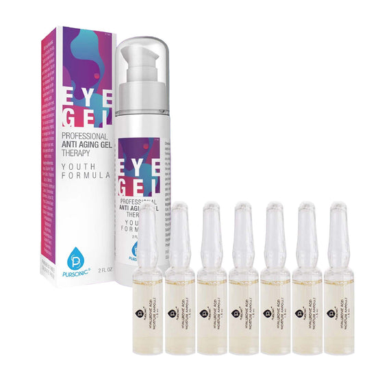 Pursonic Ultimate Skincare Ampoule & Eye Gel Set