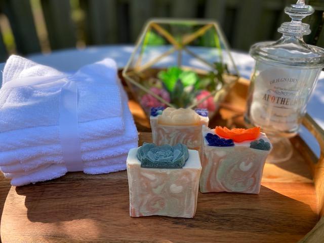 Berry Clean Succulent Soap Made With Essential Oils