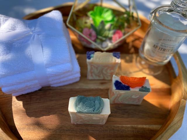 Berry Clean Succulent Soap Made With Essential Oils