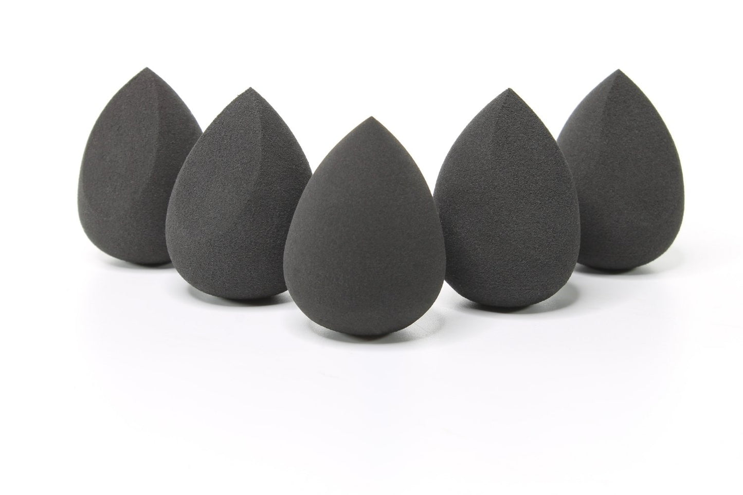 Makeup Blending Sponge - Black, 3pc Set