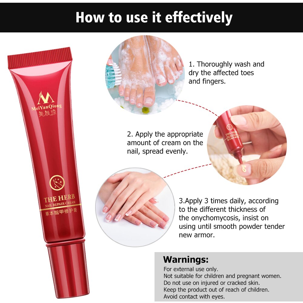 Nail Cream Protector for Repair Fungus Treatment