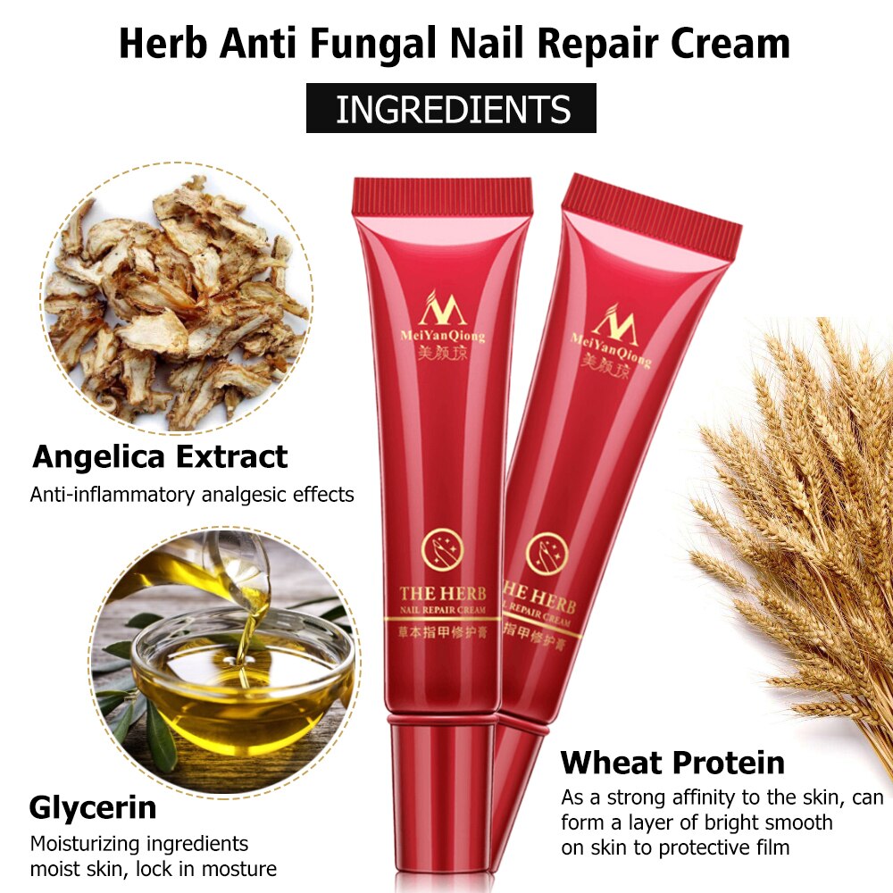 Nail Cream Protector for Repair Fungus Treatment