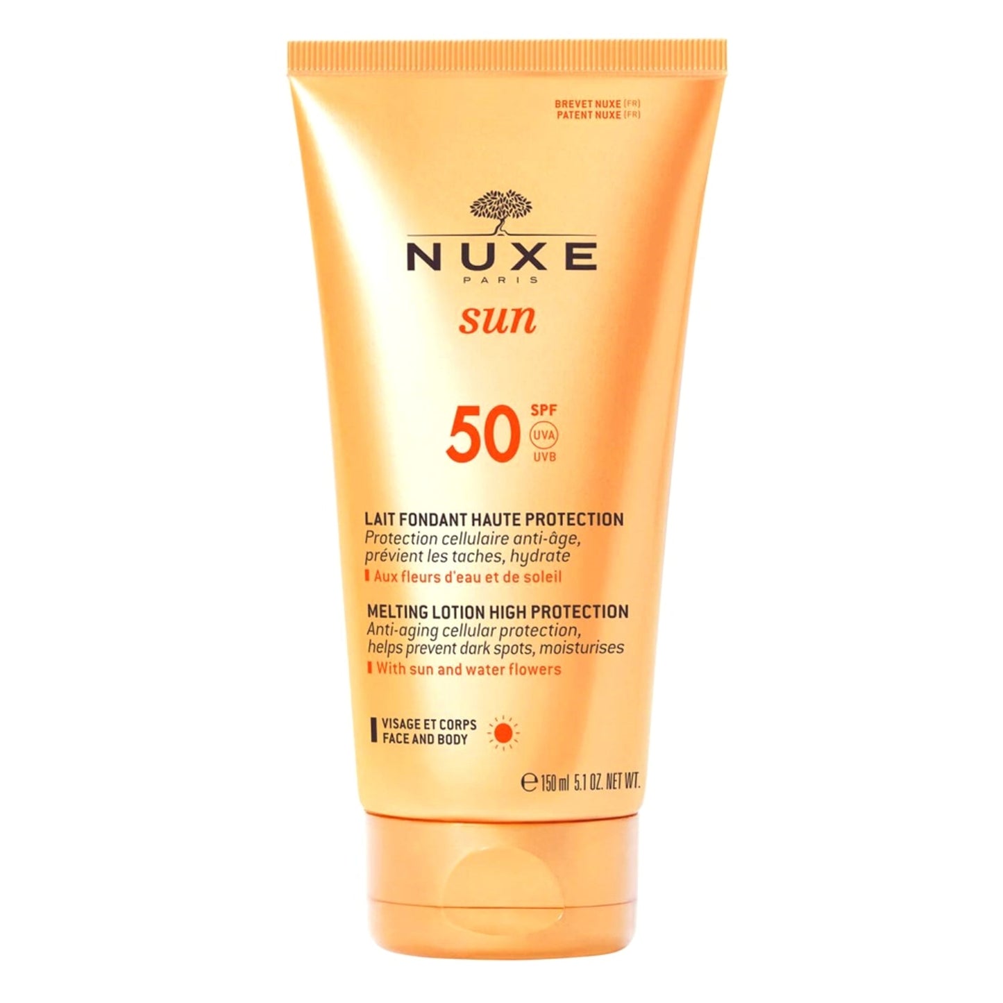 Nuxe Sun Melting Lotion High Protection SPF50