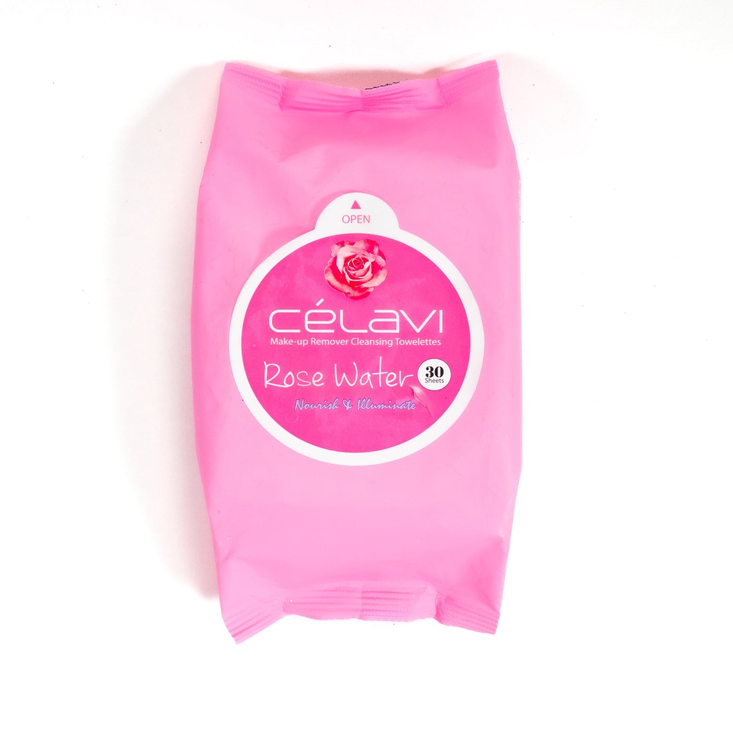 ROSE OIL NOURISHING CLEANSING WIPES (30PK)