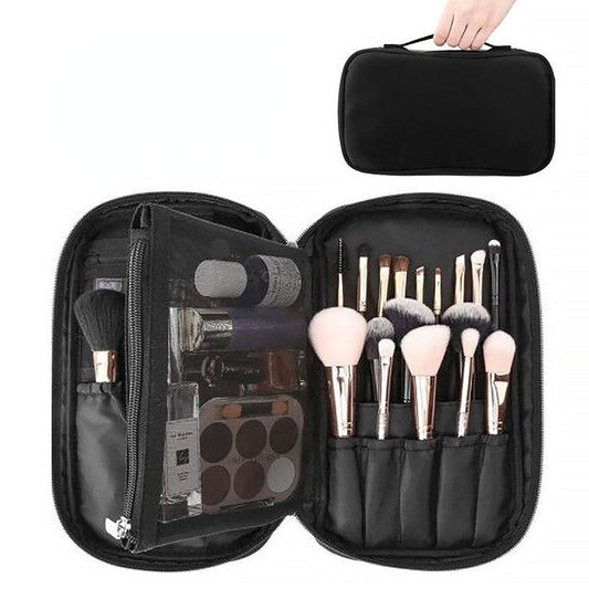 Professional Cosmetic Bag Beauty Case Toiletry Brush Organizer  Multi