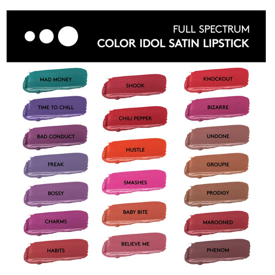 COVERGIRL Full Spectrum Color Idol Satin Lipstick