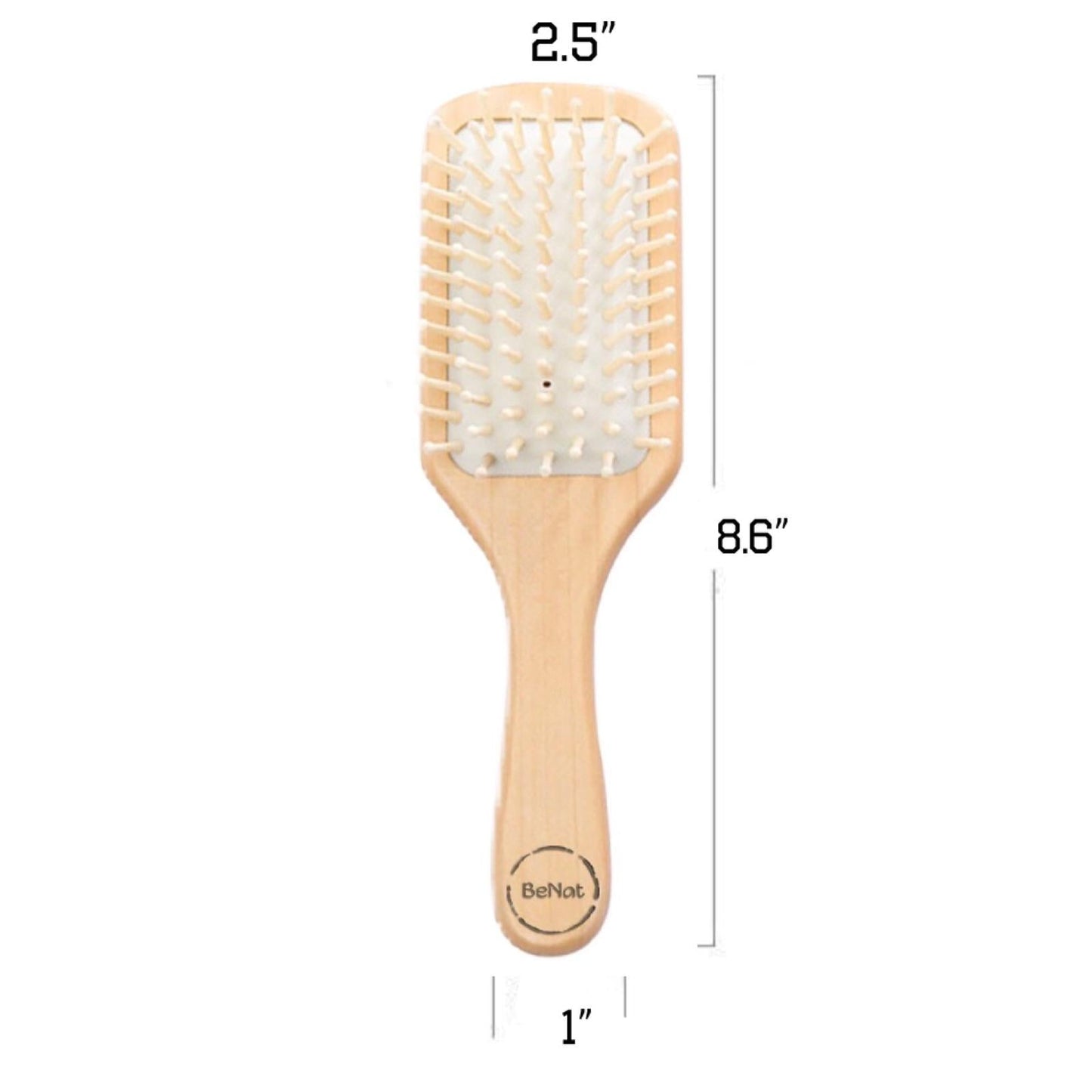 Wooden Detangling Hair Brush