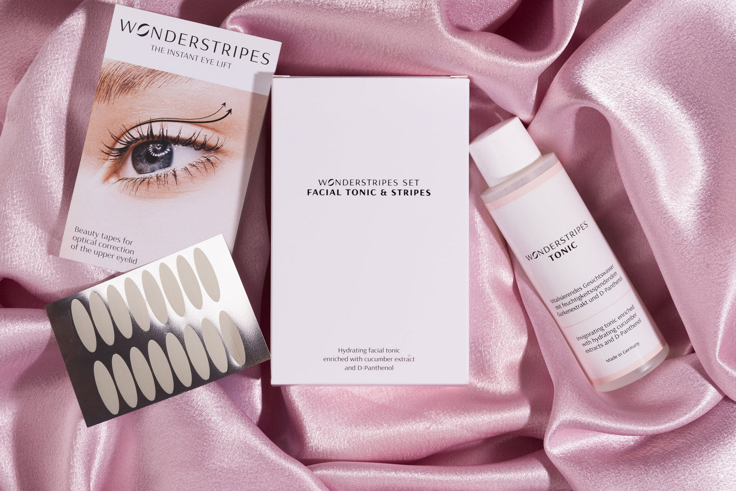 Eye Lifting Kit: Facial Toner & Eyelid Lifting Strips