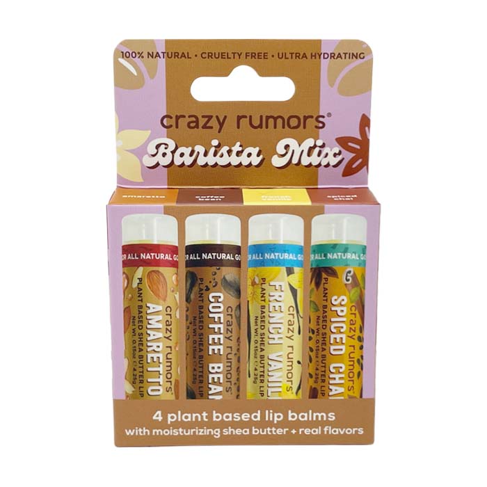 Barista Mix - 4 Pack Lip Balm Set