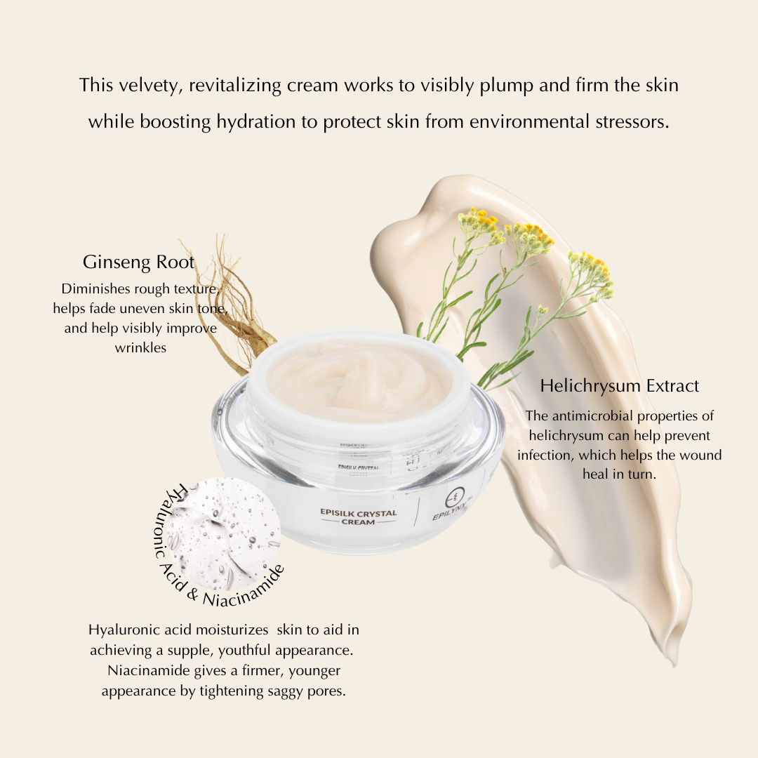 Vegan EpiSilk, Crystal Wrinkle Smoothing Face Cream - Intense