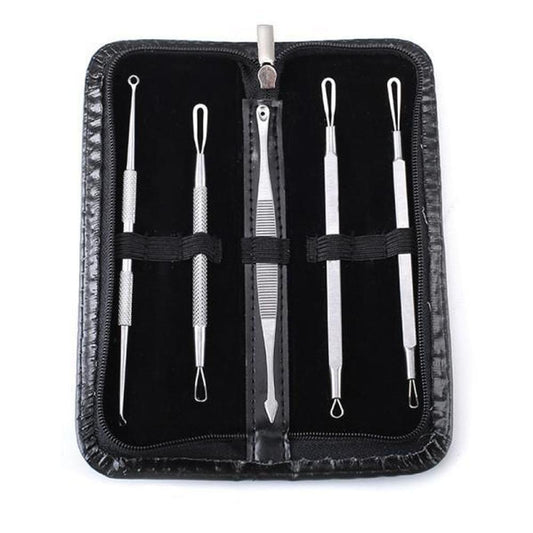 Blackhead Remover 7 Piece Tool Kit For Pimple Extraction Blemish