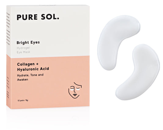 Bright Eyes Collagen Hydrogel Eye Mask - Eye Gel Mask