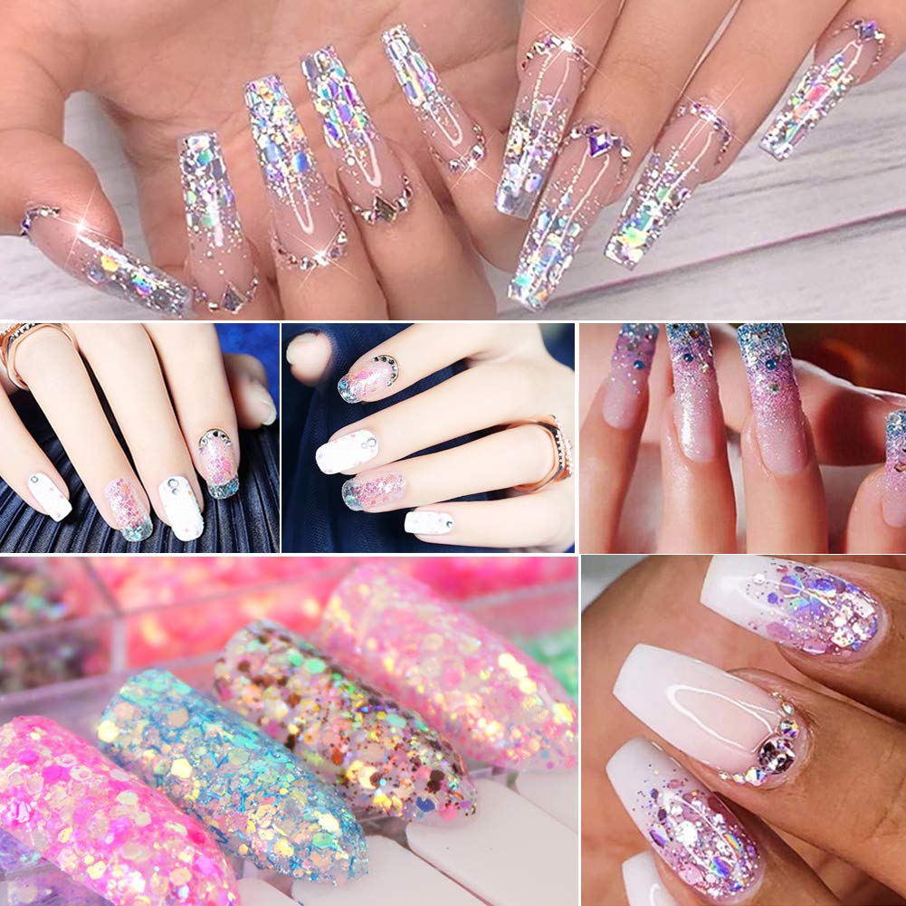 Nail Glitter | Glitter Set of Nail Decoration |